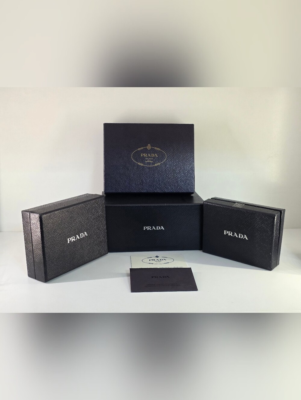 Prada Accessory & SLG Gift Box 4-piece Set